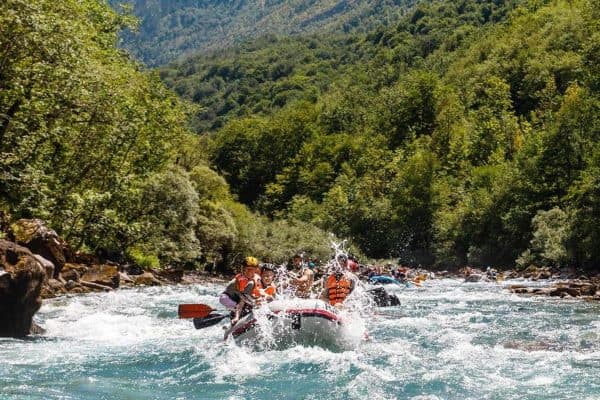 rafting on the Tara river 2
